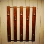 Vintage Houten Wandkapstok Palisander thumbnail 2