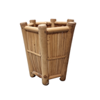 Vintage Rotan Plantenbak thumbnail 3