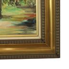 Stilleven Bloemen Vintage Schilderij Op Doek R. De Gryse thumbnail 8