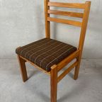 4x Vintage Eetkamerstoelen thumbnail 5
