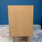 Vintage Dubbele Eiken Ladekast, Borge Mogensen Deens Design Uit De Jaren 60 thumbnail 11