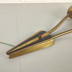 Messing Mid-Century Wandlamp thumbnail 8