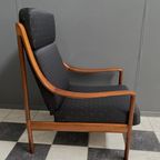 Wilhem Knoll Highback Chair 1960S thumbnail 10