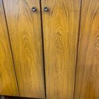 Vintage Houten Kast / Barkast / Vitrine thumbnail 12