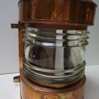 Antieke Navigatielantaarn, Scheepslamp, Scheepslantaarn Ahlemann Schlatter Bremen thumbnail 3