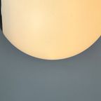 Vintage Raak Hanglamp / Bollamp, B1153 "ochtendnevel" thumbnail 7