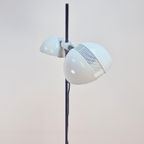 Vintage Valenti Milano Vloerlamp Design ‘70 Italië Wit Lamp thumbnail 16