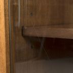 Vintage Engelse Boekenkast Met Vitrine 69022 thumbnail 11