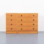 Pair Of Scandinavian Modern Chest Of Drawers / Ladekast From The 1960’S thumbnail 6