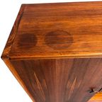 Vintage Rosewood Bar Cabinet Van Fristho - Mid Century Highboard Kast - Kastje thumbnail 12