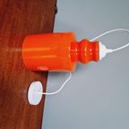 Vintage Oranje Opaline Hanglamp, Jaren 70 thumbnail 12