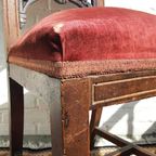 Antieke Modernisme Stoel / Spaanse Art Nouveau Stoel (ca1890) / Modernismo Chair thumbnail 16