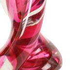 Roze Kristallen Tafellamp Val Saint Lambert Swirl Sixties thumbnail 12