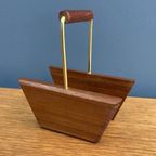 Teak Napkin Holder 1960S thumbnail 3