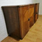 Vintage Art Deco Mid Century Dressoir, Wandkast thumbnail 10