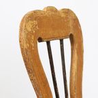 Antieke Wabi Sabi Primitieve Bergstoel thumbnail 2