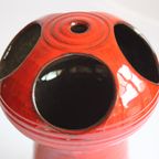 Emiel Laskaris Ceramic Space Age Vase Belgium 1960S thumbnail 3