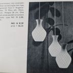 Dutch Design - Philips - Louis Kalff - Satijnglas - Kelklamp - Type Ng 39 E/100 - 1950'S thumbnail 9