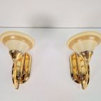2 Art Nouveau Messing Bejorama Sl Lighting Wandlamp Regency thumbnail 3