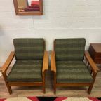 Set Vintage Fauteuils Vamdrup Stolefabrik 1960 thumbnail 12