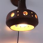 Fat Lava Keramische Wandlamp Bruin thumbnail 6