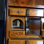 Antiek Franse Empire Klepsecretaire thumbnail 6