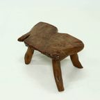 Xl Brutalist Tree Trunk Coffee Table 1960s thumbnail 4