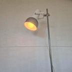 Jaren 60 Wit En Chroom Design Vloerlamp Staff Leuchten thumbnail 6