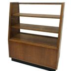 Antieke Winkel Vitrine Toonbank Met Schuifdeuren, Jaren 50 thumbnail 11