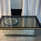 Stylish Coffee Table With Glass Sculpture, Italy 1960 thumbnail 4