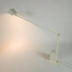 Hala Zeist - Bureaulamp - Telescoop Lamp - Wit - Verstelbaar - 80'S thumbnail 2