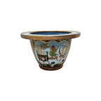Vintage Chinees Cloisonne Bloempot thumbnail 6