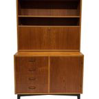 Vintage Wandkast Kast Werkplek Deens Design Jaren 60 thumbnail 2