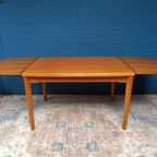 Vintage Verlengbare Design Tafel, Jaren 60, Deens thumbnail 10