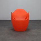 Set Of 2 Armchairs “o-nest” By Tord Boontje For Moroso, 2006 Orange thumbnail 2