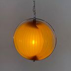 Set Of 2 Vintage "Moon" Pendant Lamps thumbnail 5