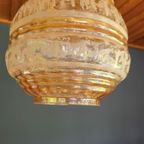 Italiaanse Glazen Hanglamp Jaren 60 thumbnail 7