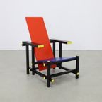 Dutch Bauhaus Lounge Chair In The Style Of Gerrit Rietveld thumbnail 2