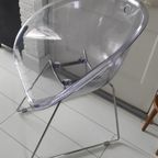 Kuipstoel Pedrali Gliss Chair 921 Transparant thumbnail 3