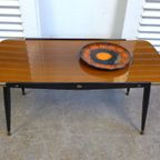 Prachtige Vintage Palissander Lowboard Dressoir 249 Cm thumbnail 18