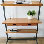 Vintage Vrijstaand Wandsysteem, Secretaire Olof Pira thumbnail 7