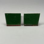 Vintage Set Teakhouten Boekensteunen, Mid Century, Kai Kristiansen thumbnail 4