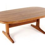 Glostrup Deens Massief Teak Salontafel Vintage thumbnail 15