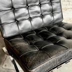 Iconic Lounge Chair Barcelona, Design Mies Van Der Rohe thumbnail 7