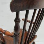 Antieke Engelse Windsor Kinder Schommelstoel thumbnail 17