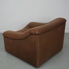 De Sede Ds46 Loungefauteuil In Tan / Beige Buffelleer, Zwitserland thumbnail 12