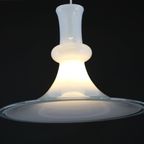 Opaalglazen Hanglamp Ontworpen Door Michael Bang Voor Holmegaard, Model Etude - Denemarken 1980 thumbnail 2