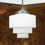 Art-Deco Opaline Hanglamp thumbnail 2