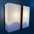 Vintage Wandlamp – Teak En Plexiglas – Raak thumbnail 2