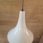 Vintage Trompet Lamp Heksenhoed Metaal Design thumbnail 3